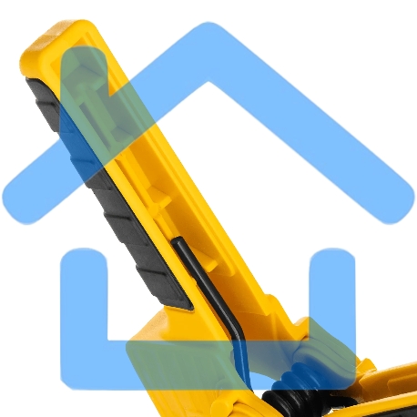 Струбцина клещеобразная Denzel усиленная 100 х 80 мм, двухкомпонентные рукоятки-1