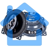 Колонки автомобильные Phantom MS 100 (без решетки) 60Вт 90дБ 4Ом 10см (4дюйм) (ком.:2кол.) коаксиальные двухполосные