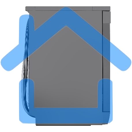 Посудомоечная машина Maunfeld MWF60331S Inverter, нержавеющая сталь, 59.8 см, 14 компл., 42 дБ, класс A+++-3