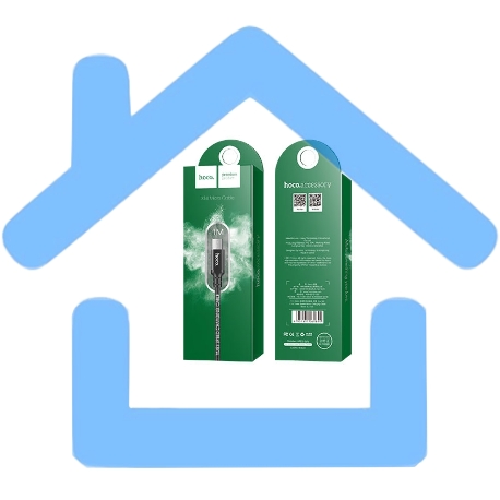 Кабель HOCO X14 USB 2.0, AM/microBM, черный, 2м-1