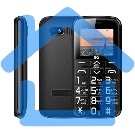 Мобильный телефон BQ 1851 Respect черный