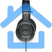 Наушники Hi-Fi ATH-M20X 47 Ом 96 dB черный