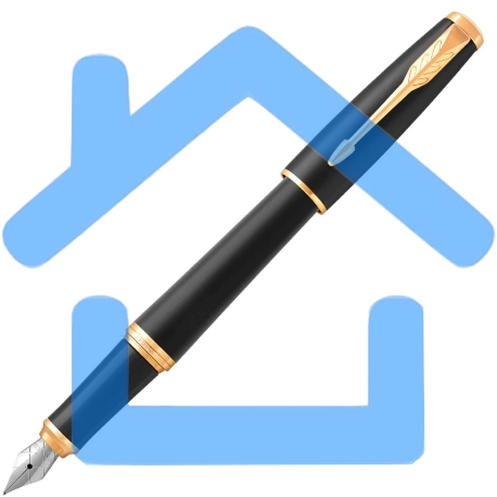 Ручка перьевая Parker Urban Core F309 (CW1931593) Muted Black GT F сталь нержавеющая, подарочная коробка-6