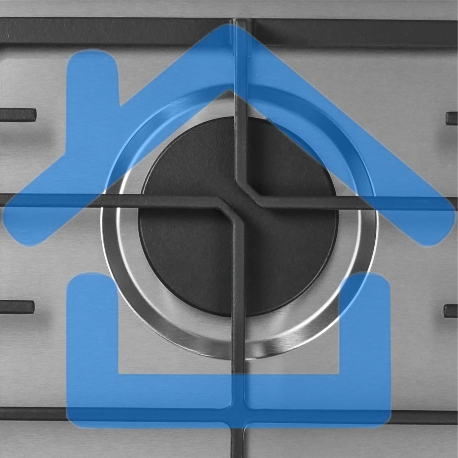 Встраиваемая газовая варочная панель LEX GVS 321 Inox 4000Вт 2 комфорки нерж.сталь-6