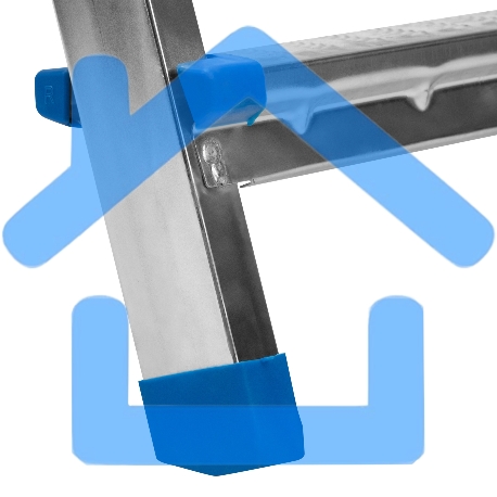 Стремянка Сибртех 8 ступеней, стальная, оцинкованная-8