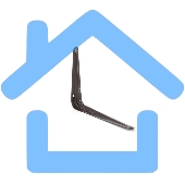 Кронштейн угловой с ребром 150 х 200 мм, коричневый Сибртех