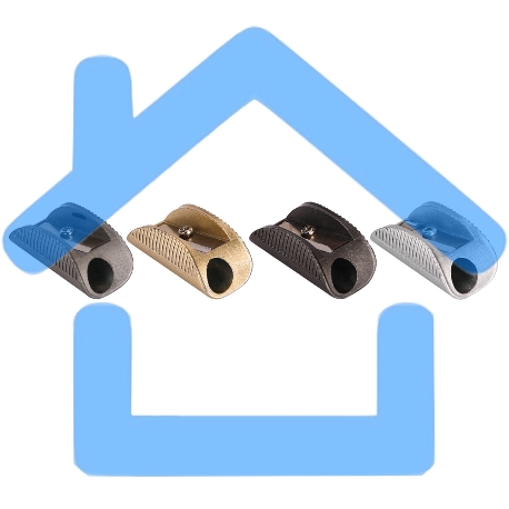 Точилка для карандашей ручная Deli ER01700, 1 отверстие, металл, ассорти, дисплей-3