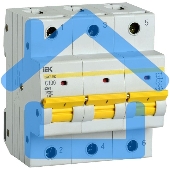 Выключатель автоматический модульный 3п C 100А 15кА ВА47-150 IEK MVA50-3-100-C