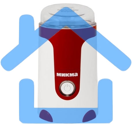 Кофемолка Микма ИП 33 бело-красная, 150 Вт, емкость чаши 50 гр (в уп. 6 шт)
