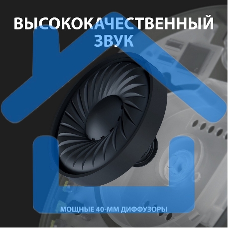 Гарнитура Logitech Headset G435 LIGHTSPEED Wireless Gaming WHITE - Retail-11