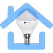 Лампа светодиодная PLED-SP-G45 7Вт шар 5000К холод. бел. E14 540лм 230В JazzWay 1027870-2