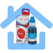 Контейнер с чернилами Sakura C13T66424A (664 C) для Epson, голубой, 6500 к., 70 мл.