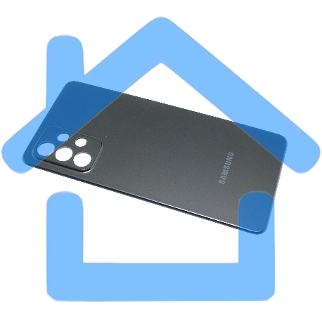 Задняя крышка для Samsung A52 черный-1