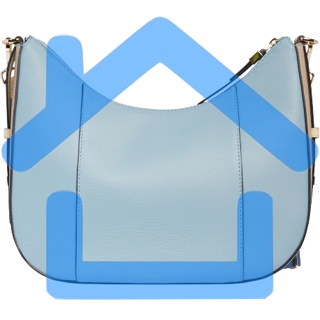 Сумка женская Piquadro Circle BD6657W92/AZBE2 голубой/бежевый натур.кожа-3