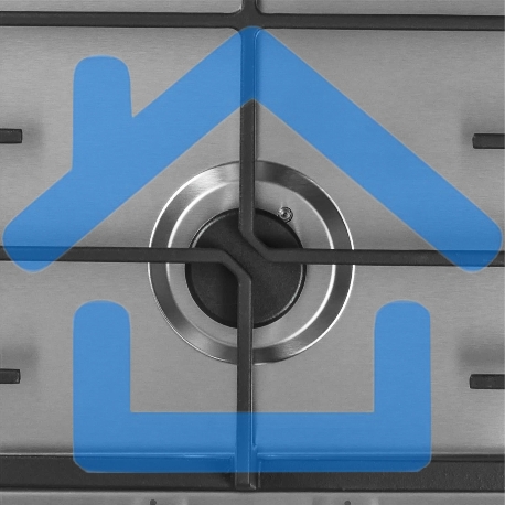 Встраиваемая газовая варочная панель LEX GVS 321 Inox 4000Вт 2 комфорки нерж.сталь-7