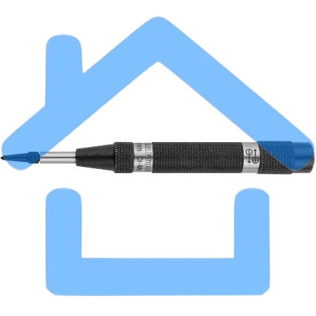 Кернер KRAFTOOL 21425-12 industrie автомат. высокоточ. смен. наконеч.из cr-mo длина 125мм 2мм