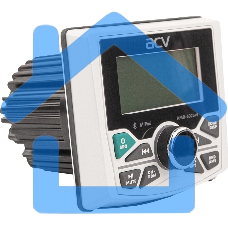 Автомагнитола ACV MARINE AMR-602SW 4x50Вт v5.0 USB 2.0 AUX 3