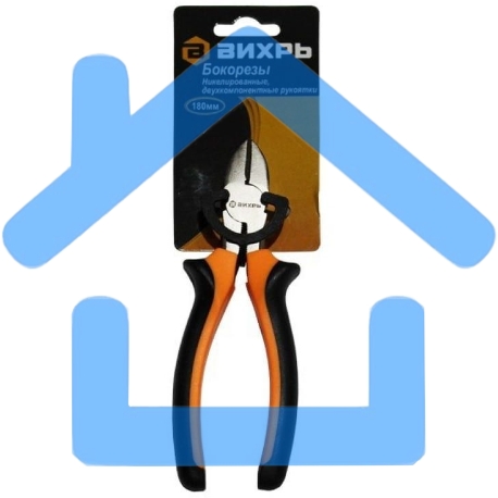 Бокорезы, 180мм.,никелированные,двухкомпонентные рукоятки-2