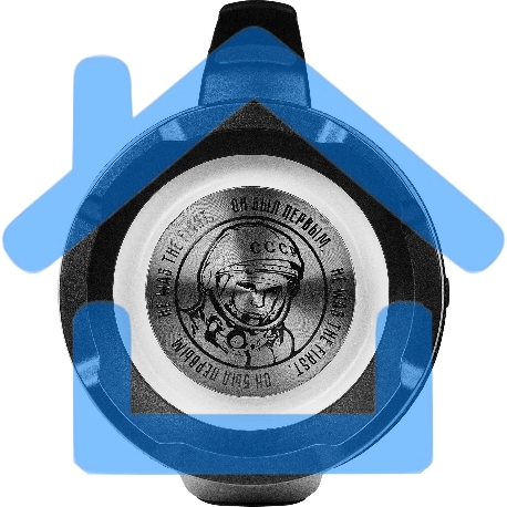 Колонка портативная Ural Гагарин ГР-007, 60W, 2.2 BT/3.5Jack/USB, 10м, 5000mAh, синий-2