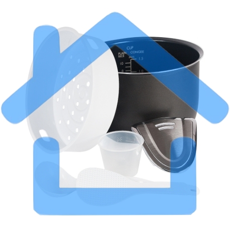 Мультиварка Mystery MCM-1010 5л 900Вт серебристый/белый-8