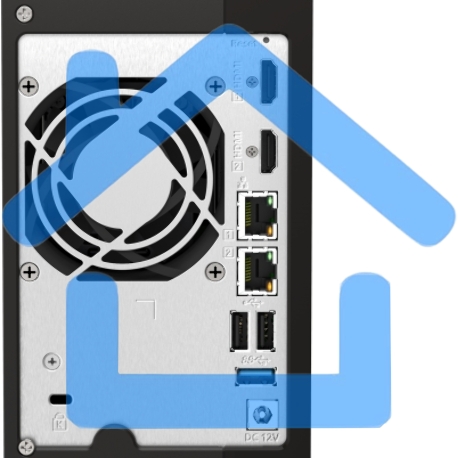 SMB QNAP TS-253E-8G NAS, 2-tray w/o HDD. 2xHDMI-port. 4-core Celeron J6412 2-2.6 GHz, 8Gb DDR, 2x2.5Gb LAN, 2 x M.2 2280 PCIe Gen 3 x2, 2x USB 3.2 Gen 2 (10Gbps) Port, 2x USB 2.0 port-7