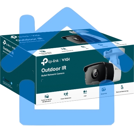 Камера IP 4MP Outdoor Bullet Network Camera TP-Link VIGI C340I(4MM)