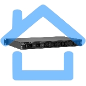 Автоматический ввод резерва ELEMY RACK ATS, 1U, 220В, 16А, OLED, Ethernet, in (2) C20, out (1) C19 (9) C13