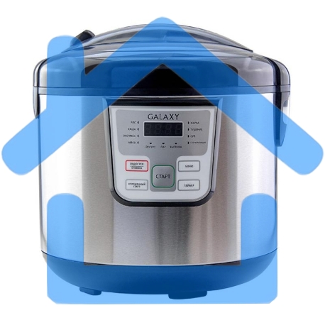 Мультиварка Galaxy GL 2641, черный, объем 5 л, 900 Вт, 11 программ-2