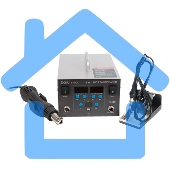 Паяльная станция BAKU ba-8702D термовоздушная, 2 в 1