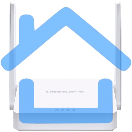 Роутер Mercusys 300Mbps Multi-Mode Wireless N Router, 2× Fixed External Antennas, 2× 10/100 Mbps LAN Ports, 1× 10/100 Mbps WAN Port, FEATURE: Access Point Mode, WPS/Reset Button, IPTV, IPv6, Beamforming, MU-MIMO, Parental Controls, Guest Network-9
