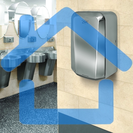 Сушилка для рук Puff 8995 1250Вт хром-5