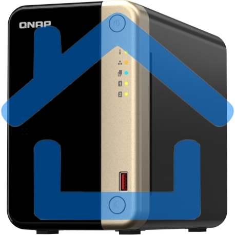 Сетевой RAID-накопитель TS-264-8G-6