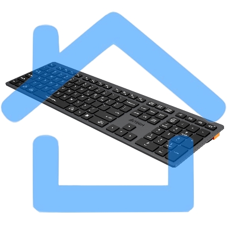 Клавиатура A4Tech Fstyler FBX50C беспроводная, USB, Bluetooth/Радиоканал, серый-7