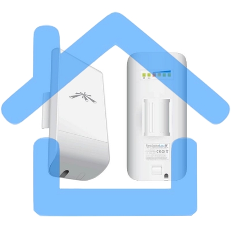 Wi-Fi точка доступа OUTDOOR/INDOOR 150MBPS LOCOM5 UBIQUITI