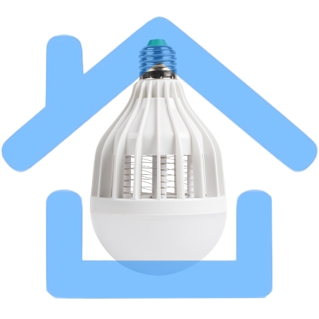 Антимоскитная лампа Rexant 10Вт/E27 (R20)