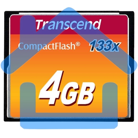 Флеш карта CF 4Gb 133x Type I Transcend (TS4GCF133)-10