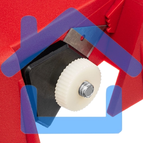 Рубанок MTX кромочный для гипсокартона, пластиковый MTX 879055-2