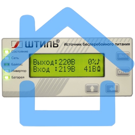 Источник бесперебойного питания Штиль ST1101SL 1кВА, On-line, напольное исполнение,со встроенными АБ-4