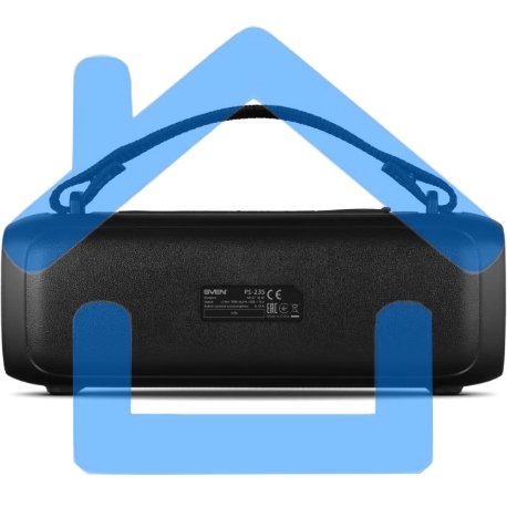 Портативная колонка Sven PS-235 черный 12W 2.0 BT 3600mAh (SV-022075)-11