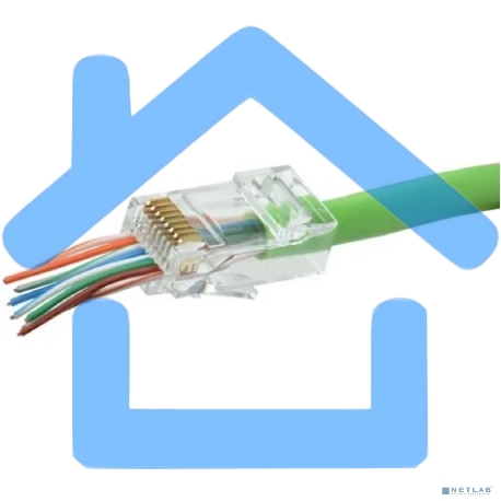 Разъем RJ-45 ITK CS3-1C5EU-FPS UTP для кабеля кат.5E FPS-1