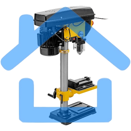 Станок сверлильный Denzel DDM-550L, 550 Вт, 16 мм, 12 ск., лазер, настольный-28