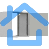 Шкаф коммутационный NTSS LIME (NTSS-WL12U5545GS) настенный 12U 550x450мм пер.дв.стекл несъемн.бок.пан. 30кг серый 110град. IP20