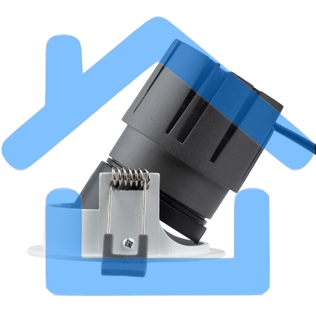 Светильник встраиваемый поворотный Rexant Horeca Dark Light с антиослепляющим эффектом 12 Вт 4000 К Oval LED WHITE-3