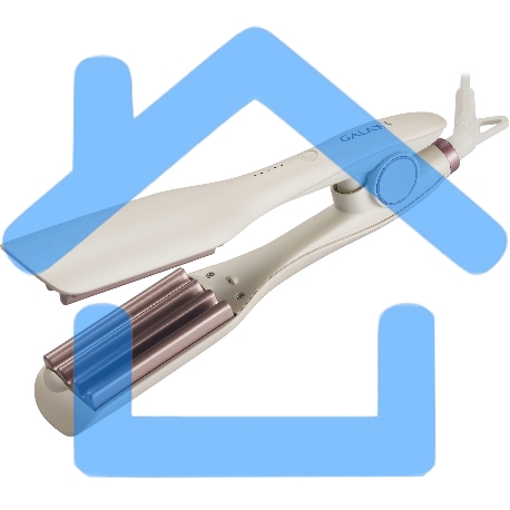 Стайлер Galaxy Line GL 4662, бежевый, 120 Вт, нагревательный элемент с защитой от перегрева, регулятор температуры (140-220°C), автоотключение через 1 час работы, керамическое покрытие рабочих поверхностей, длина шнура питания 180 см, подвесная петля-1