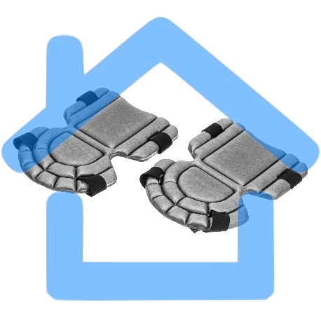 Наколенники защитные СИБРТЕХ, пенополиэтиленовые Сибртех 89411-6