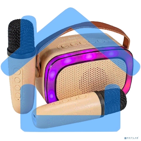 Караоке-система ExeGate Bro 330 Bluetooth 8 Вт бежевый-1