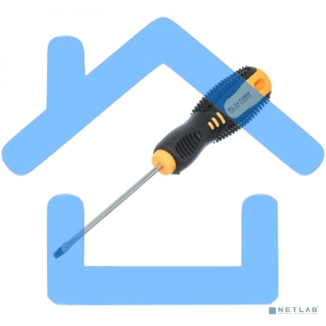 Отвертка шлицевая SL 3х75 мм, двухкомпонентная рукоятка Rexant-3