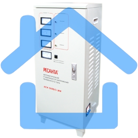 Стабилизатор напряжения Ресанта ACH-9000/3-ЭМ электромеханический трехфазный серый-2