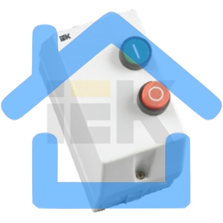 Контактор КМИ-10960 9А 380В/АС3 IP54 ИЭК KKM16-009-380-00-1