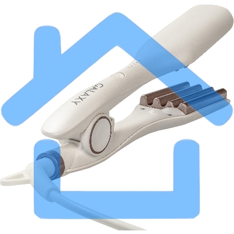 Стайлер Galaxy Line GL 4662, бежевый, 120 Вт, нагревательный элемент с защитой от перегрева, регулятор температуры (140-220°C), автоотключение через 1 час работы, керамическое покрытие рабочих поверхностей, длина шнура питания 180 см, подвесная петля-11